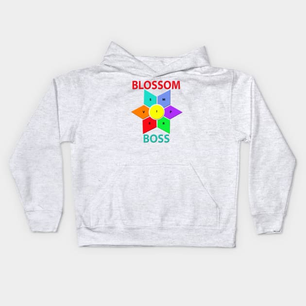 Blossom Boss - VIP Impressive Kids Hoodie by Klssaginaw